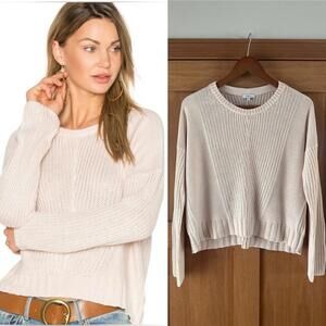 Rails Elsa Knit Sweater Pullover Lightweight Blush Pink Women’s size Small